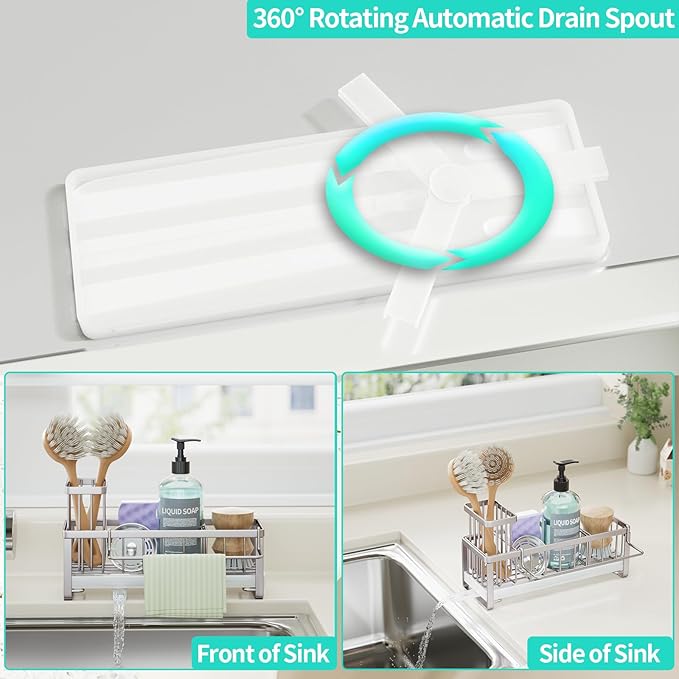 HapiRm Sponge Holder for Kitchen Sink - Image 2