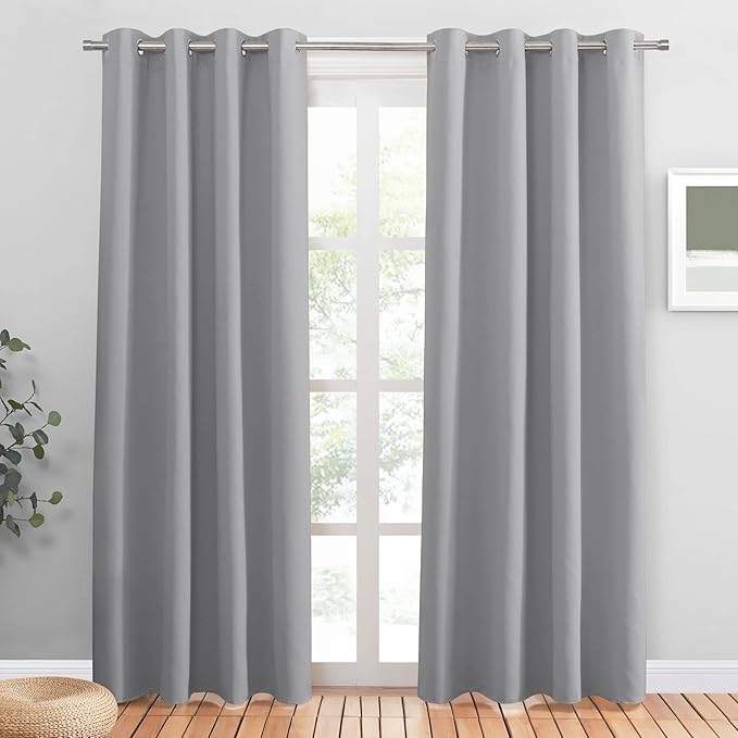 PONY DANCE Blackout Curtains for Bedroom by PONYDANCE