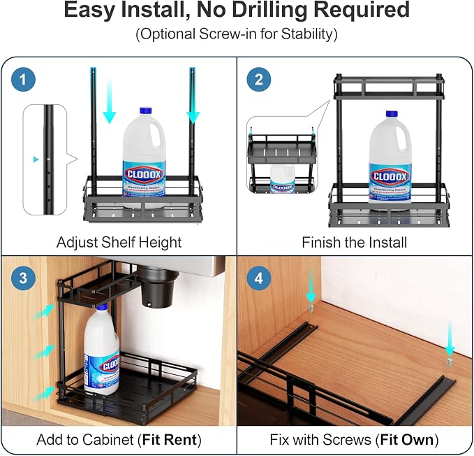 iSPECLE Under Sink Organizer - Image 5