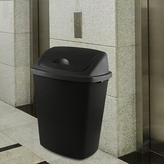 18 Gallon Large Plastic Kitchen Trash Can - Image 6