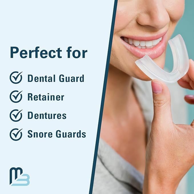 Retainer Cleaner and Soak Container, No-Mess Cleaning Tablets - Image 4