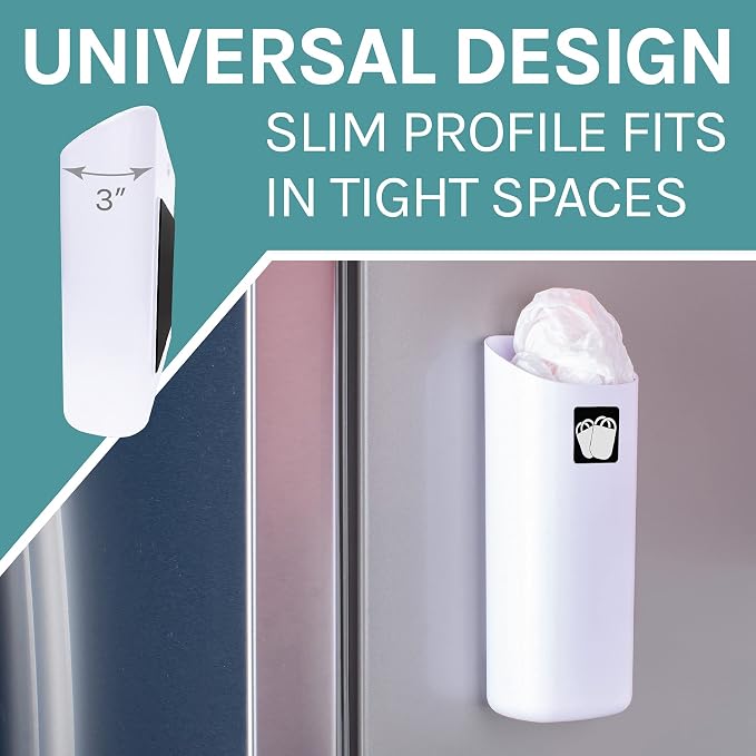 JS Jackson Supplies White Lint Bin - Image 5