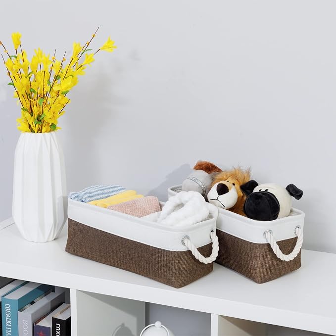 DULLEMELO Toilet Paper Storage Basket, Toilet Tank Basket - Image 5
