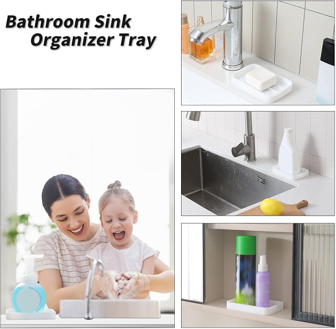 Silicone Kitchen Sink Organizer Tray - Image 3