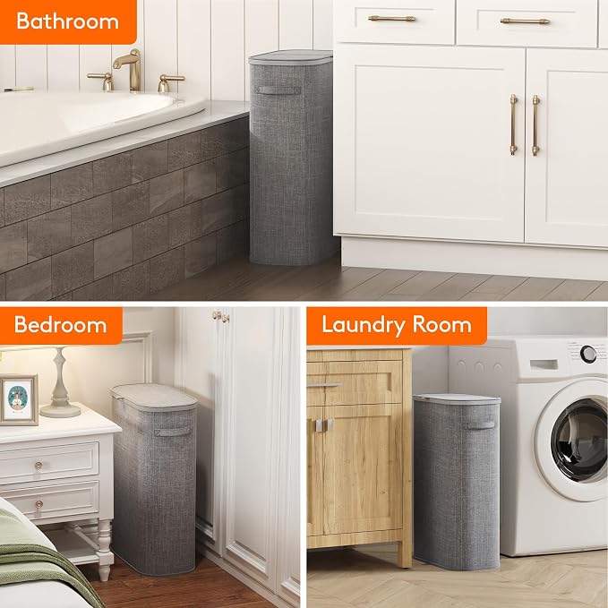 Lifewit 65L Slim Laundry Basket - Image 9