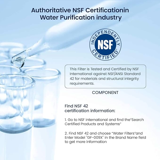 GLACIER FRESH Replacement for RPWFE, RPWF Refrigerator Water Filter, Compatible - Image 6