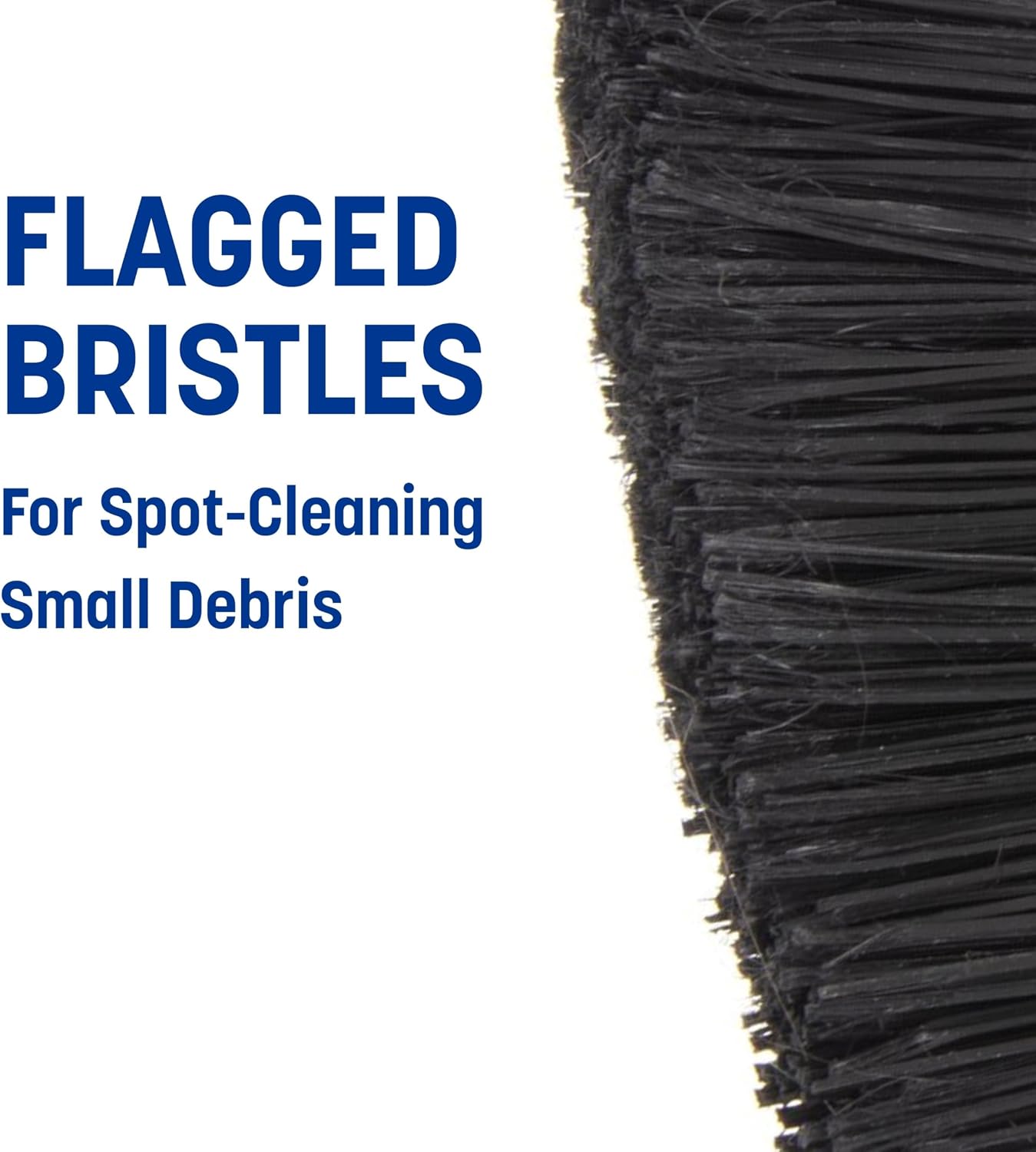 Carlisle FoodService Products CFS Synthetic Corn Black Toy/Lobby Broom - 1 Each.
