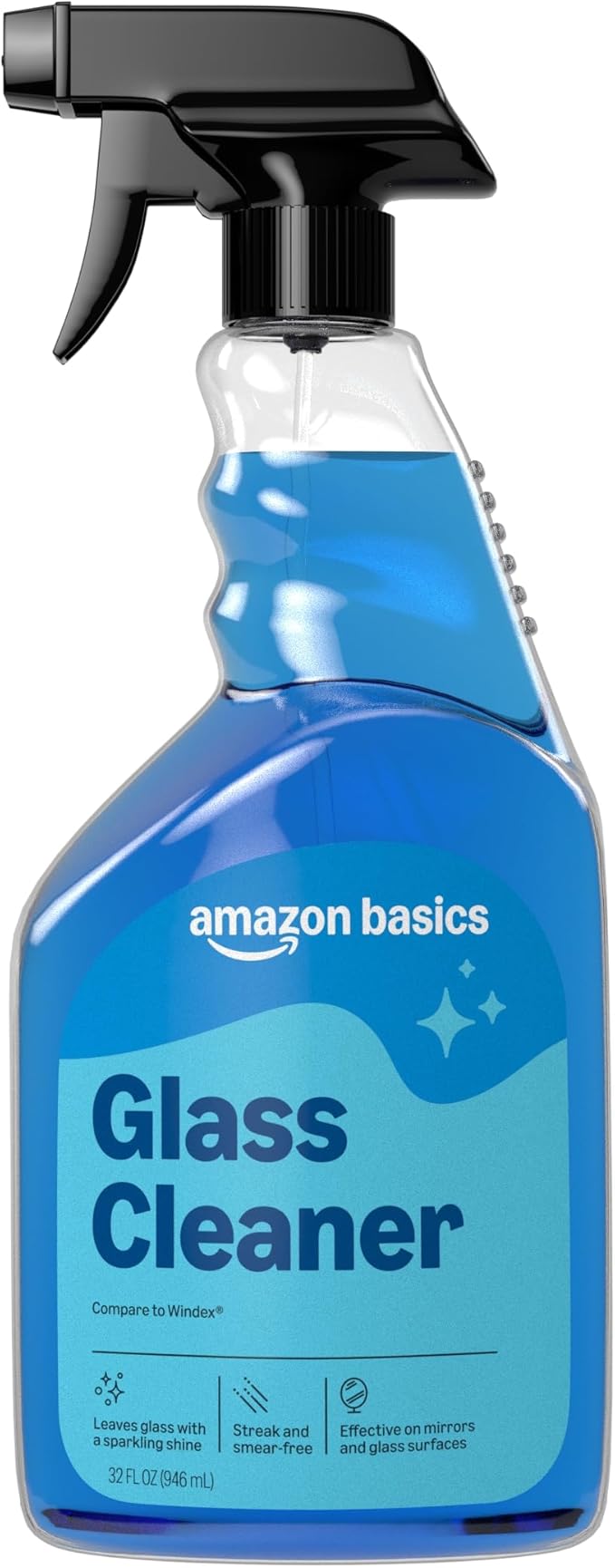 Amazon Basics Glass Cleaner, 32 Fl Oz - Image 2