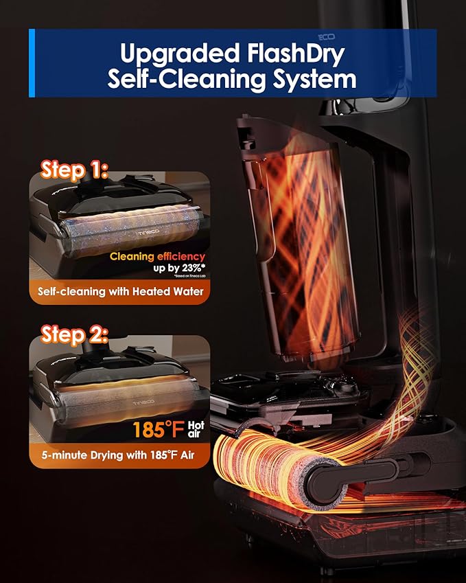 Tineco Floor ONE S7 Stretch Ultra Cordless Wet Dry Vacuum Cleaner, 180°Lay-Flat - Image 7
