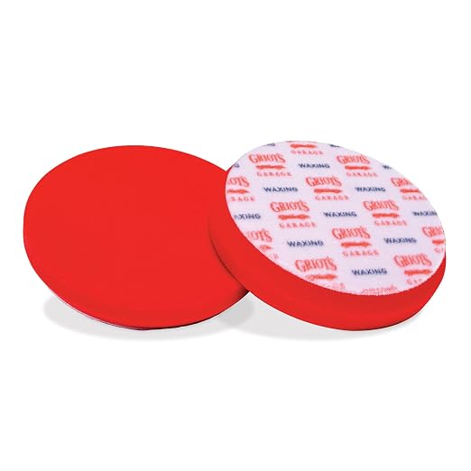 Griot's Garage 5.5” Red Foam Waxing Pads by GriotsGarage