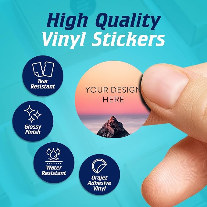 100 Custom Vinyl Stickers - Image 3