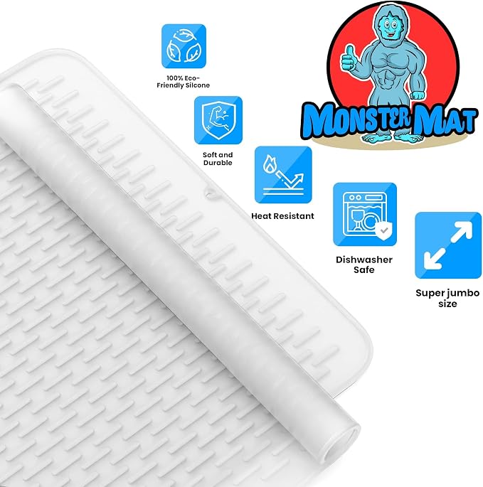 Extra Large heavy duty silicone dish drying mat - Image 7