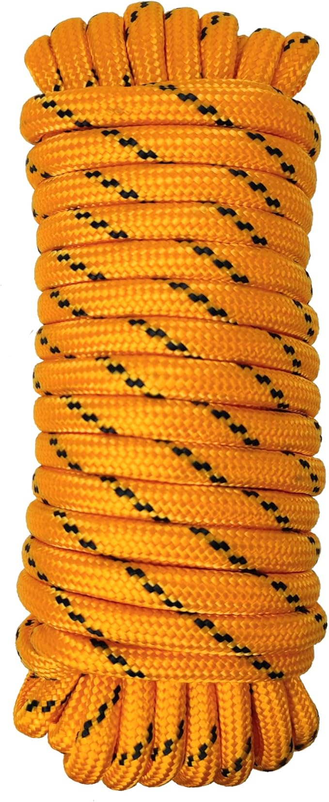 Diamond Braided Polypropylene Rope Nylon Rope Mix Thick Heavy Duty Ropes 3/8'' by GIAHAND