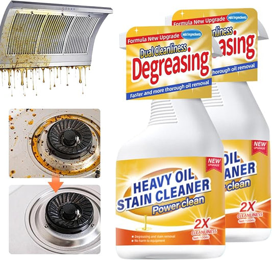 Kitchen Heavy Oil Cleaner, 2025 Newly Upgraded Heavy Duty Oil Stain Remover by Dawmud