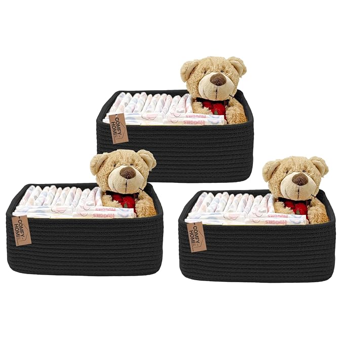 COMFY-HOMI 11.5"x7.5"x4.7" Storage Baskets by COMFY-HOMI