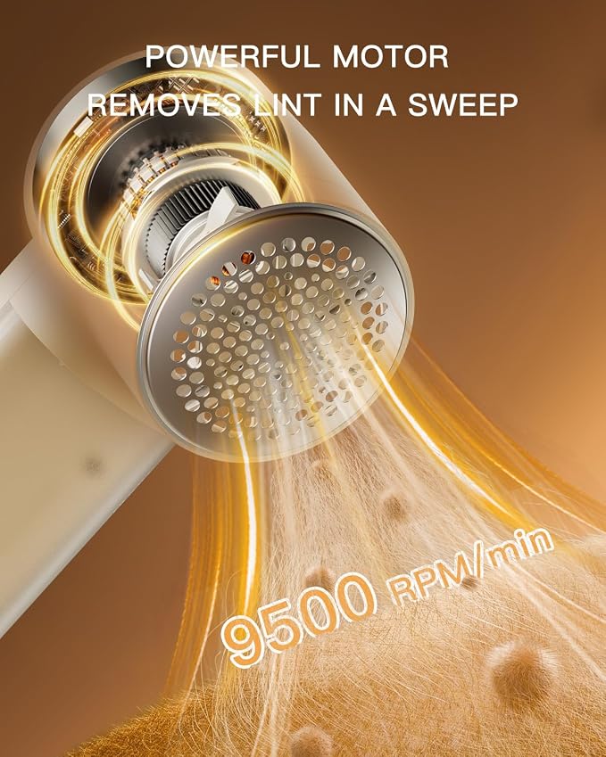Electric Lint Remover and Fabric Shaver, Rechargeable Clothes Shaver - Image 4