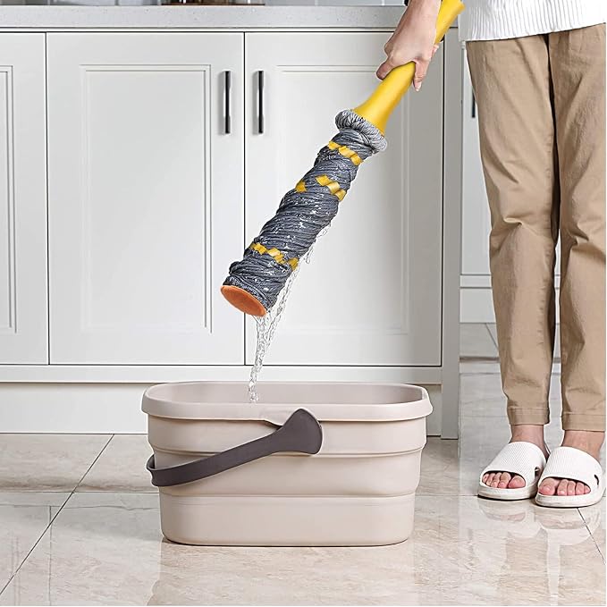 Self Wringing Twist Mop, Wet Mop - Image 3