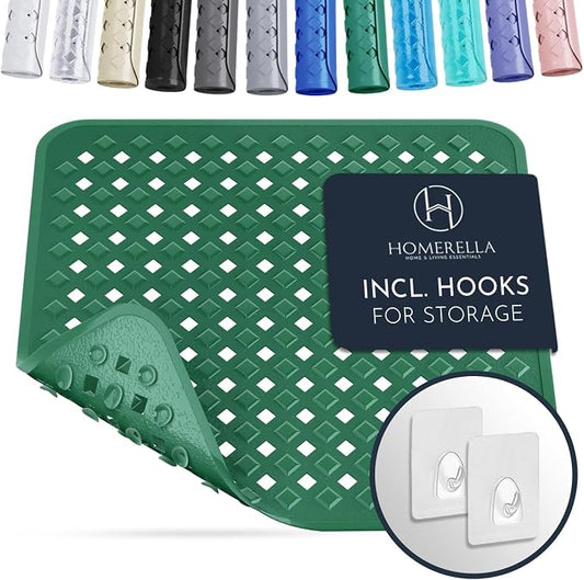 Homerella Anti Slip Shower Mat | Anti Mold Non Slip Bathtub Mat by Homerella