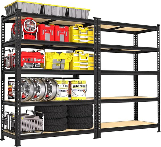PrimeZone 35.5" x 12" x 72" Heavy Duty Storage Shelves by PrimeZone
