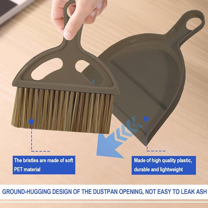 Mini Broom and Dustpan Set Hand Broom - Image 3