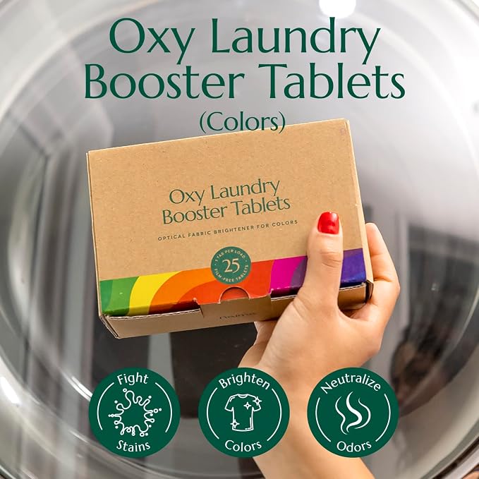 Cleanomic - Oxy Laundry Booster Tablets - Oxy Cleaner Laundry Stain Remover - Image 2