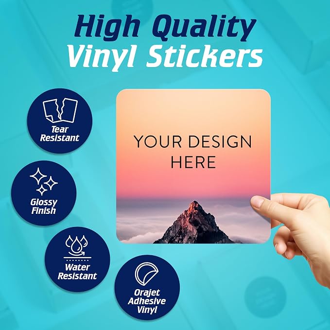 100 Custom Vinyl Stickers - Image 3