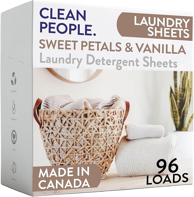 The Clean People Laundry Detergent Sheets by CleanPeople