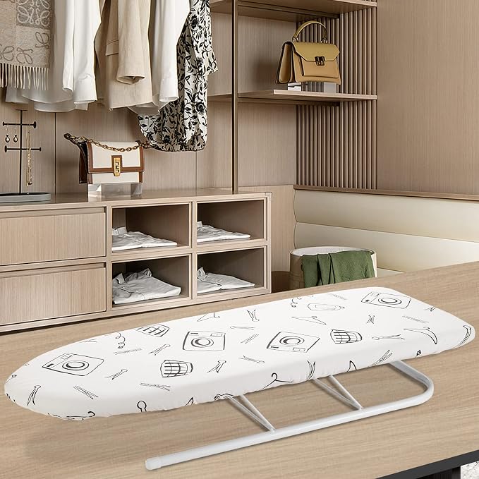 Table Top Ironing Board Cover 12 x 32 inch, 3 Layers Small Iron Board Cover - Image 7