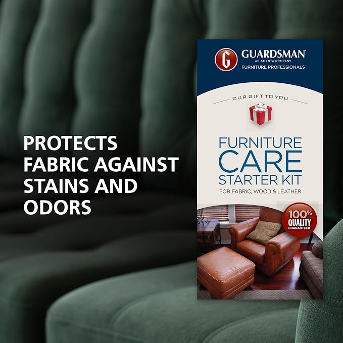 Guardsman Furniture Care Kit; Leather Conditioner, Polishing Cleaner; Includes - Image 2