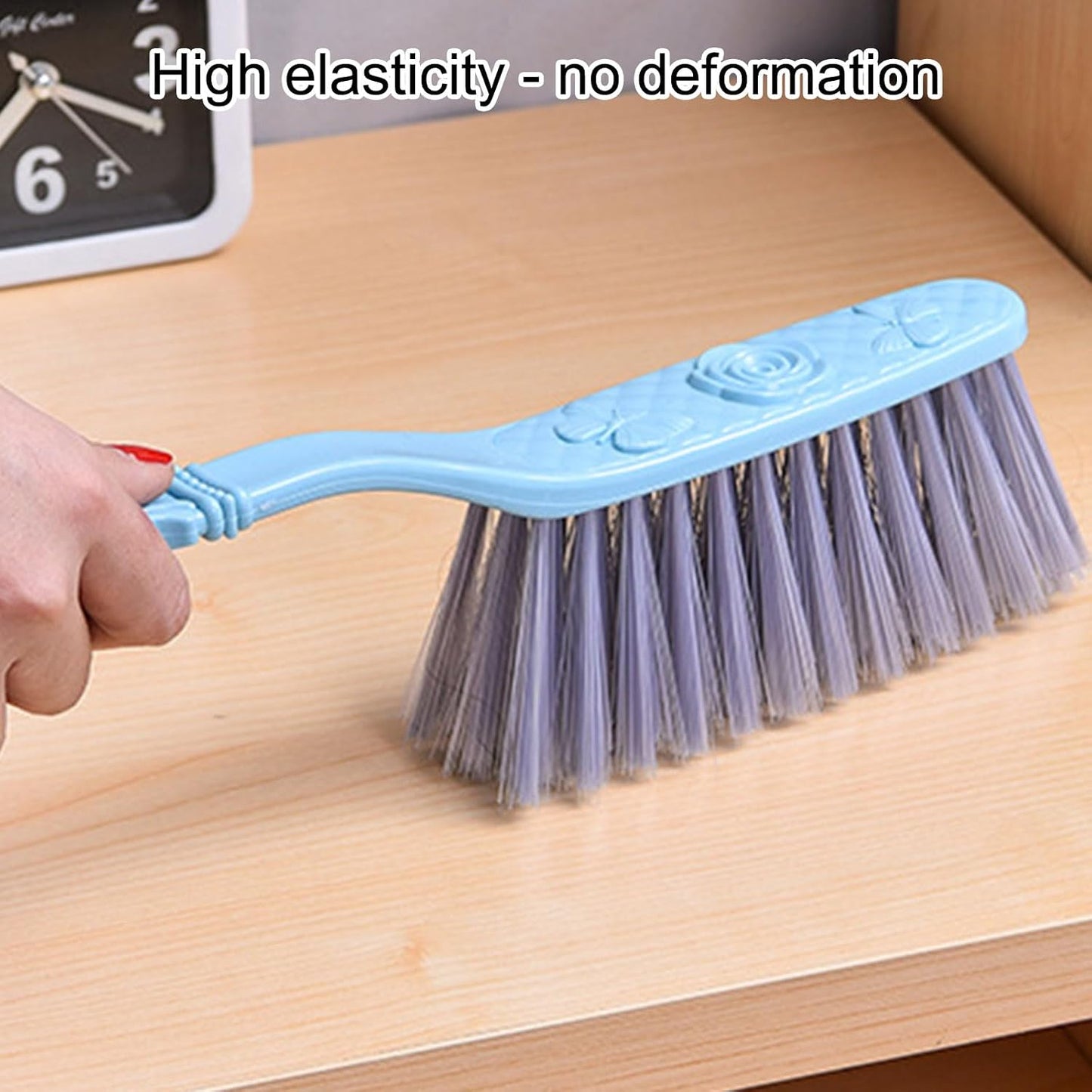 Household Tool Small Sweeper and Dustpan Set for Tables Bed Quick Cleanup Desktop Use Essential Desktop Dustpan Broom Set