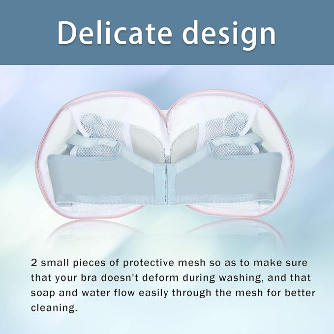 Shappy 6 Pieces Bra Washing Bag - Image 5