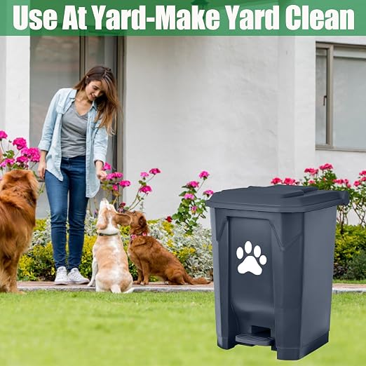 Dog Poop Trash Can Outside - Image 3
