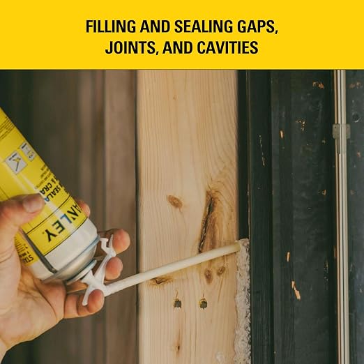 Stanley F905 Gaps & Cracks Sealant – Polyurethane Spray Foam Insulation - Image 5