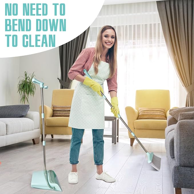 XXXFLOWER Broom and Dustpan Set - Image 6