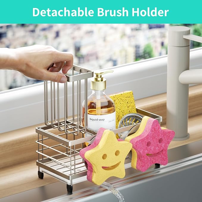 HapiRm Sink Caddy Sponge Holder - Image 4