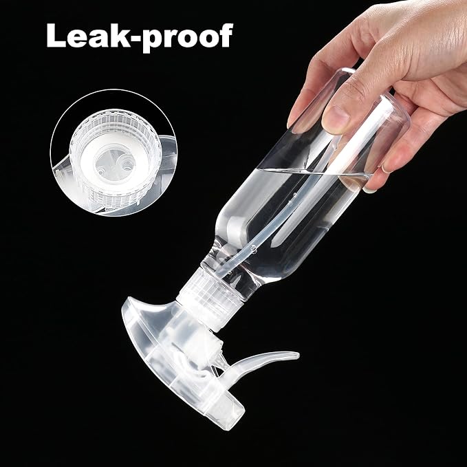 Cosywell Plastic Spray Bottles 8.8oz/260ml 2 Pack Empty Spray Bottle - Image 4