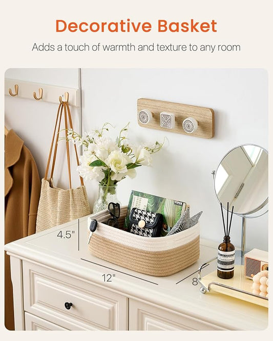 Small Woven Basket, Storage Basket - Image 2
