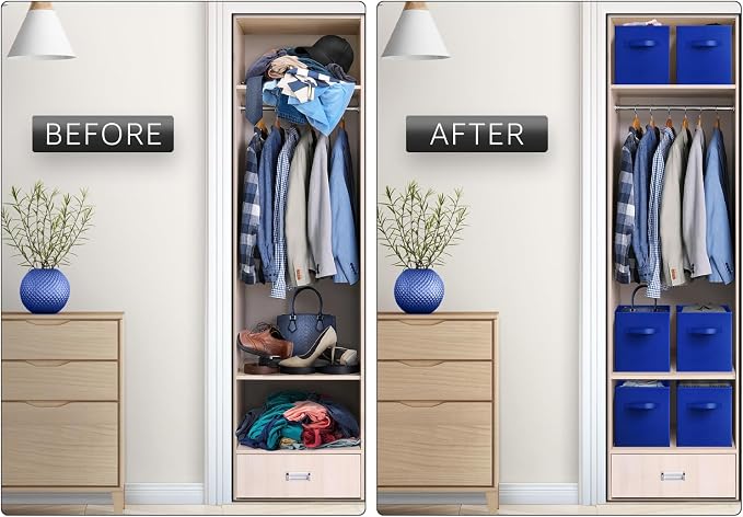 Sorbus Fabric Storage Cubes - Image 7