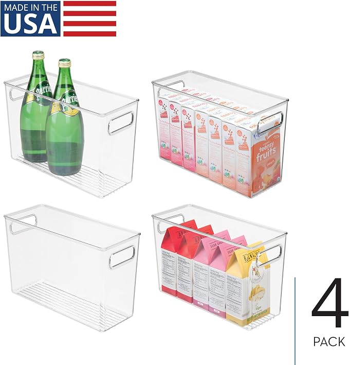 iDesign Tall Plastic Storage Bin - Image 2