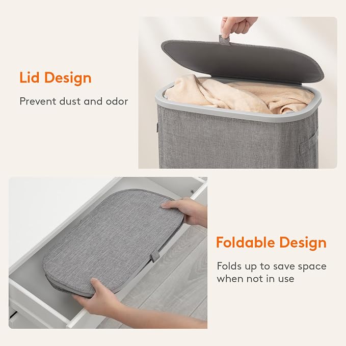 Lifewit 65L Slim Laundry Basket - Image 7