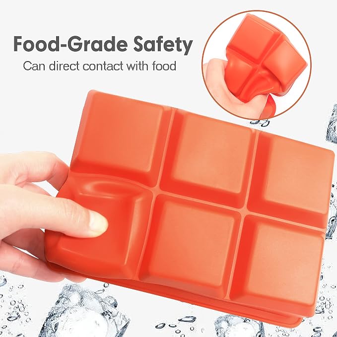 Silicone Ice Cube Trays 3 Pack - Image 5