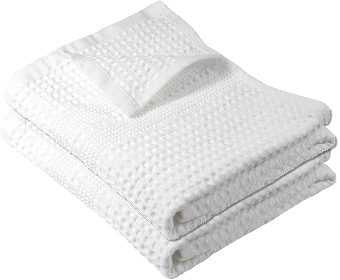 GILDEN TREE Waffle Hand Towels for Bathroom Quick Dry Towel Super Absorbent by GildenTree