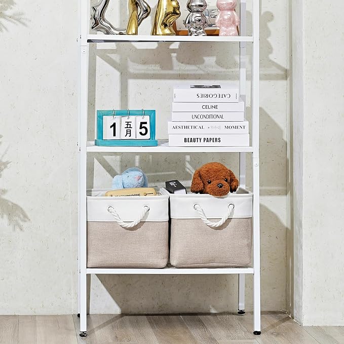 15x11x9.5 Inch Storage Baskets for Shelves, 3 Pack Storage Bins，Foldable - Image 5