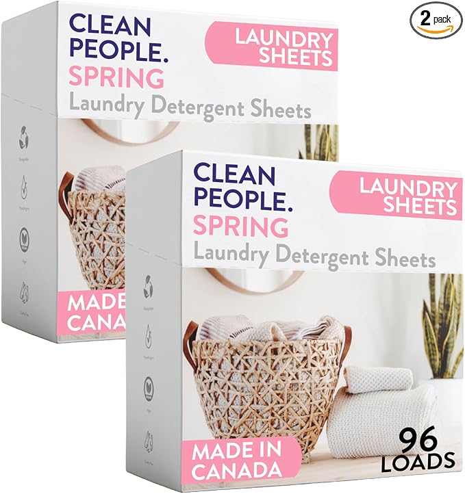 The Clean People Laundry Detergent Sheets by CleanPeople