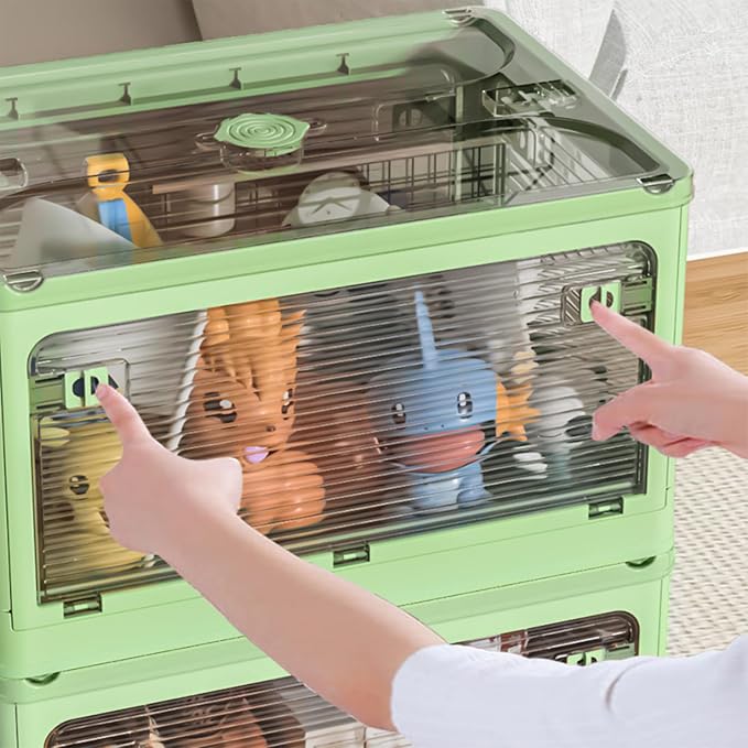 Plastic Trunk Organizer, Closet Organizers and Storage, 7 Gal Collapsible - Image 3