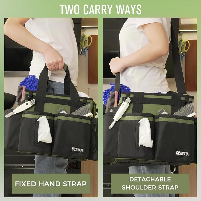 Compact Wearable Cleaning Caddy, Small Cleaning Caddy Supplies Organizer - Image 6