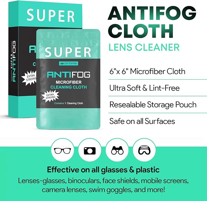 Anti Fog Microfiber Cleaning Cloth - Image 2