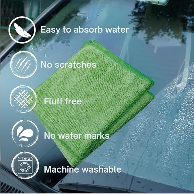 Single Microfiber Cleaning Cloth 40x40 cm - Image 3