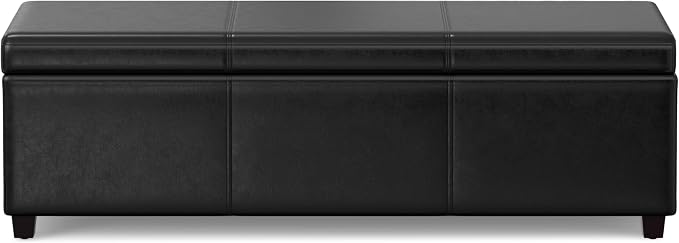 SIMPLIHOME Avalon 54 inch Wide Contemporary Rectangle Extra Large Storage - Image 6