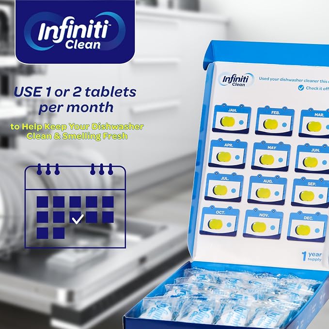 Dishwasher Cleaner and Deodorizer Tablets - Image 6